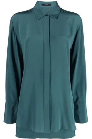 Joseph Blusa de crepé de seda