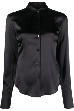 Pinko Camisa de seda manga larga