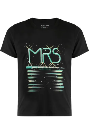 MARTINE ROSE Playera Shrunken