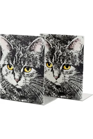 FORNASETTI Gatto bookends
