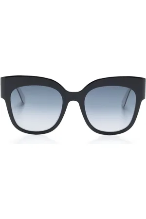 Dsquared2 Lentes de sol con armazón estilo mariposa y placa del logo
