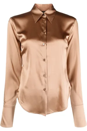 Pinko Camisa de seda manga larga