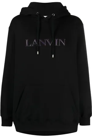 Lanvin Hoodie con aplique del logo