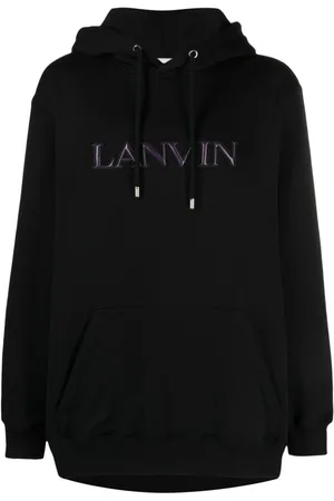 Lanvin Hoodie con aplique del logo