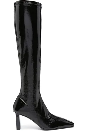 Courrèges Botas altas con tacón de 80mm