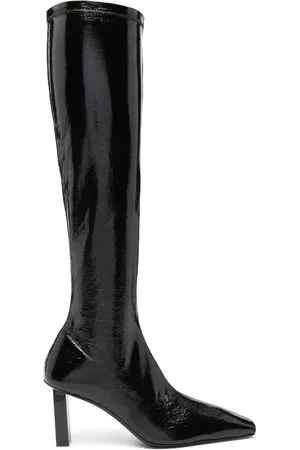 Courrèges Botas altas con tacón de 80mm
