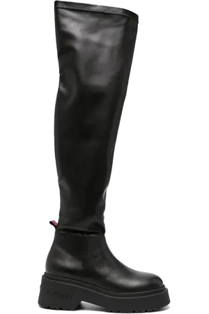 Tommy Hilfiger Botas con puntera redonda y tacón de 60mm