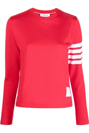 Thom Browne Playera con motivo 4-Bar y estampado 2003