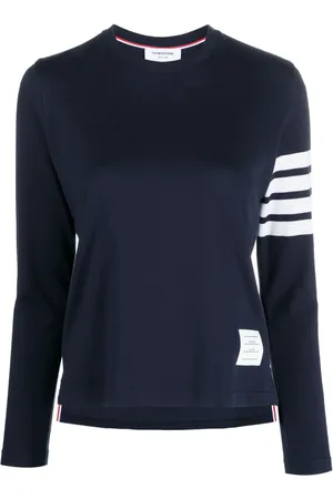 Thom Browne Playera con motivo 4-Bar y estampado 2003