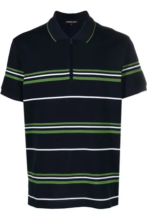 Michael Kors Playera tipo polo manga corta con motivo de rayas