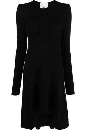 Isabel Marant Vestido corto asimétrico