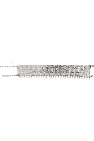 Paco rabanne Collar Pixel con detalles de cristal