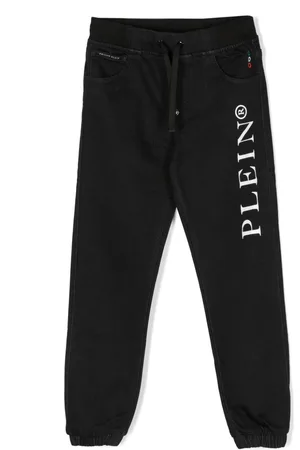 Philipp Plein Pants con logo estampado