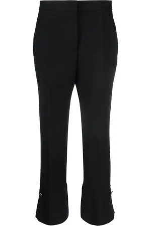Msgm Pantalones con tiro alto y pinzas