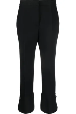 Msgm Pantalones con tiro alto y pinzas