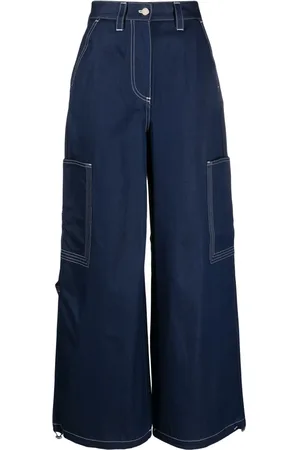 SUNNEI Jeans anchos con tiro alto