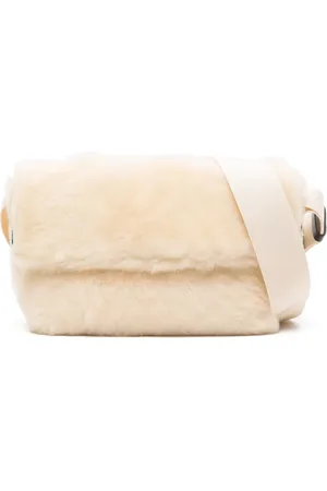 Jil Sander Bolsa crossbody texturizada