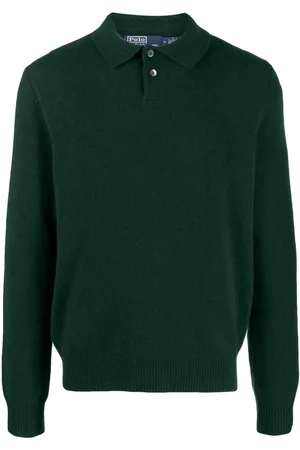 Ralph Lauren Playera tipo polo manga larga