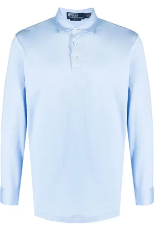 Ralph Lauren Playera tipo polo manga larga