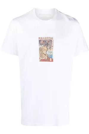Maharishi Playera con estampado gráfico