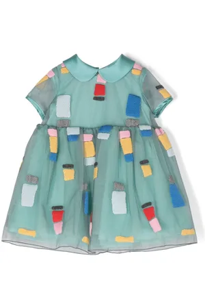 Mimisol Vestido con estampado geométrico