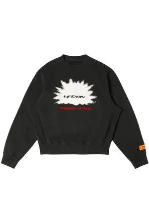 Heron Preston Sudadera con logo estampado