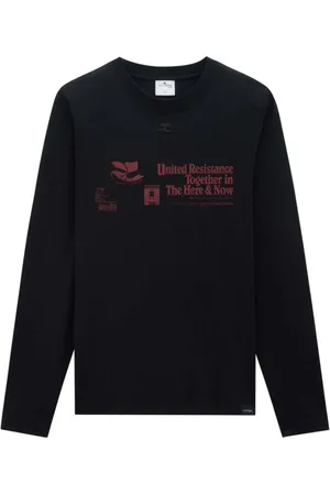 Courrèges Sudadera con aplique del logo