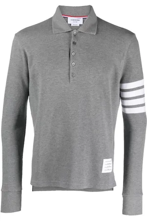 Thom Browne Playera tipo polo con motivo 4-Bar