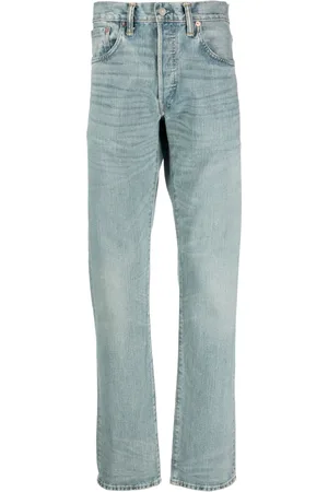 Ralph Lauren Jeans rectos con parche del logo