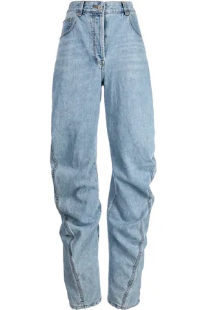 SYSTEM Jeans acampanados con parche del logo