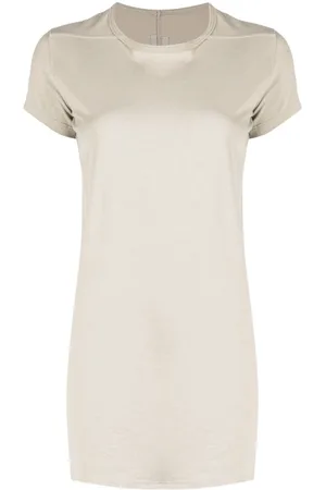 Rick Owens Playera con cuello redondo