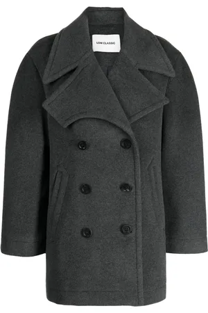 Low Classic Abrigo con solapa de muesca y doble botonadura