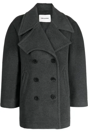 Low Classic Abrigo con solapa de muesca y doble botonadura