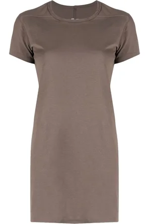 Rick Owens Playera con cuello redondo