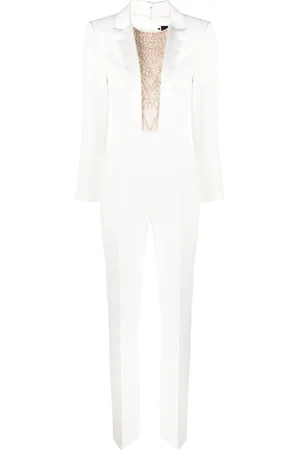 Elisabetta Franchi Jumpsuit con detalles de strass