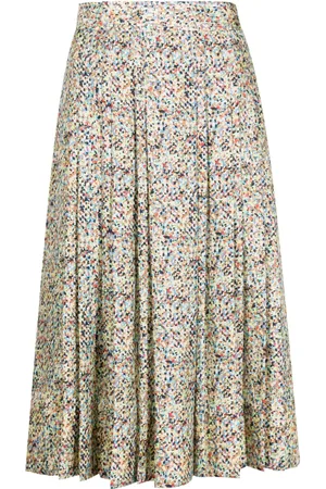Tory Burch Falda con motivo abstracto