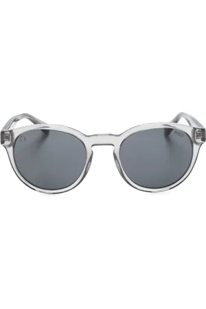 Ralph Lauren Lentes de sol con armazón estilo pantos y micas oscuras