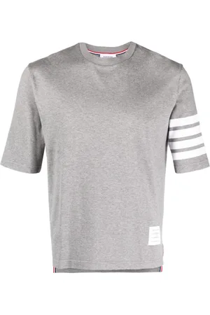 Thom Browne Playera con motivo 4-Bar y estampado 2003