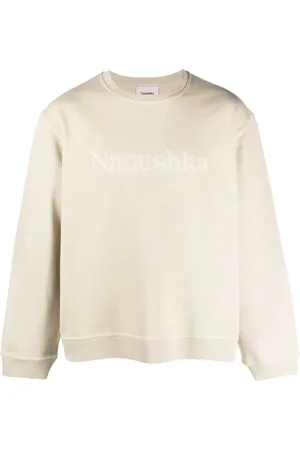 Nanushka Sudadera con logo bordado
