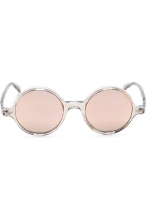 Emporio Armani Lentes de sol con armazón redonda