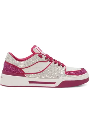 Dolce & Gabbana Tenis bajos con detalles de cristal