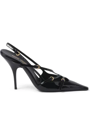 Miu Miu Zapatillas con detalles de cadena