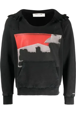 1017 ALYX 9SM Hoodie con ilustración estampada