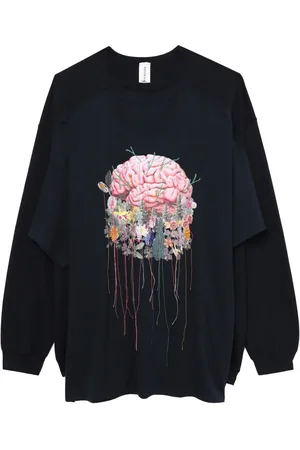 WESTFALL Sudadera con estampado abstracto