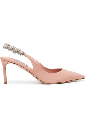 Aquazzura Zapatillas Comet Link con grosgrain de 80mm