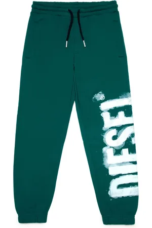 Diesel Pants con logo estampado