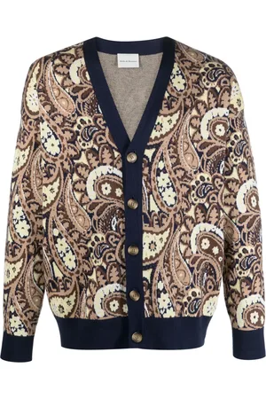 Drôle de Monsieur Cárdigan con estampado de cachemira