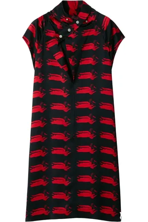 Burberry Vestido sin mangas con pato estampado