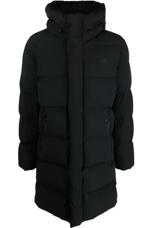 Mackage Abrigo capitonado con logo en relieve