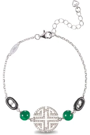 SHANGHAI TANG Pulsera con detalle de gema